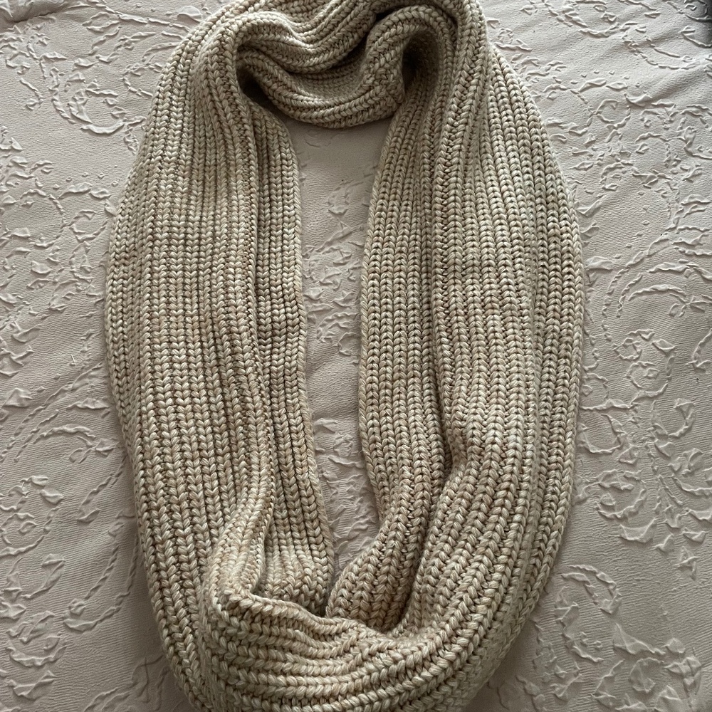 JCrew Beige/Tan Infinity Scarf